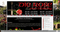 Desktop Screenshot of burgbuehne-dilsberg.de