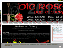 Tablet Screenshot of burgbuehne-dilsberg.de